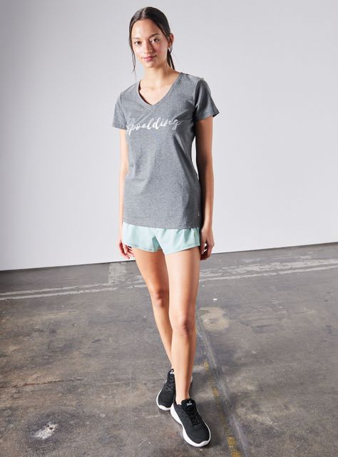 Polera Cuello V Estampada-4