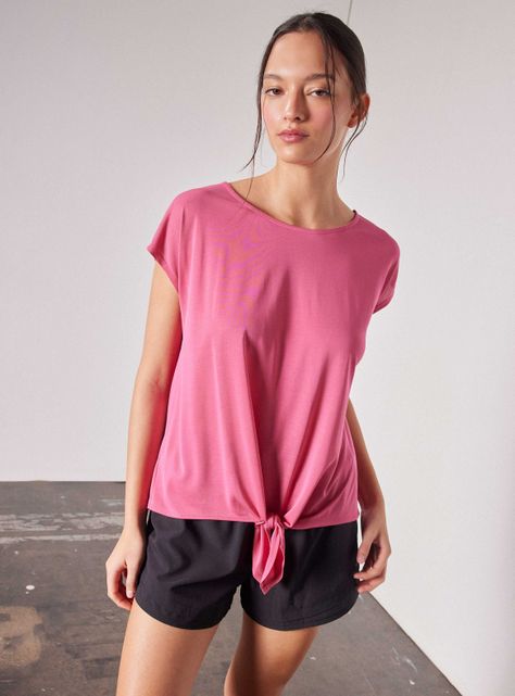 Polera Holgada Nudo-0
