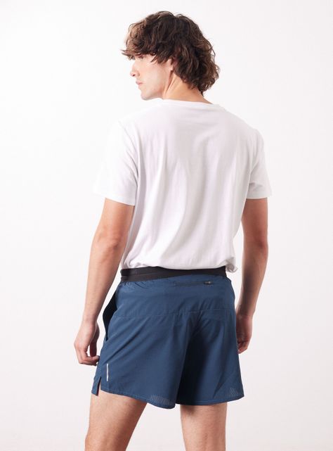 Short Tela Respirable Detalles Reflectantes-1