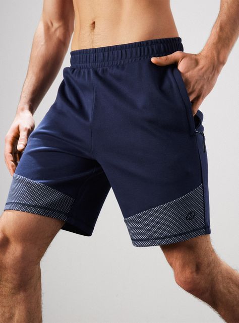 Short Algodón Paneles Look Malla-2