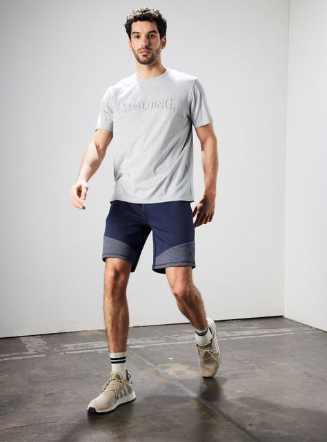 Short Algodón Paneles Look Malla-4