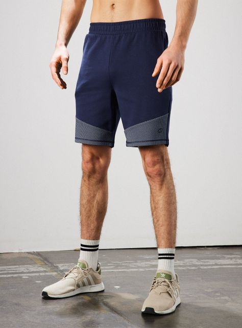 Short Algodón Paneles Look Malla-0