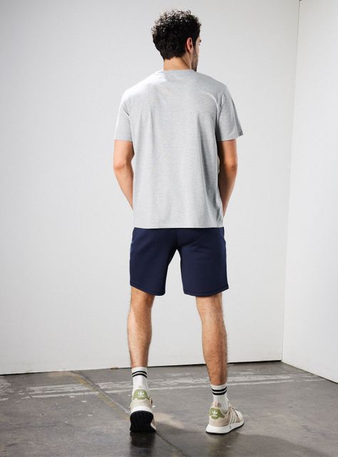 Short Algodón Paneles Look Malla-5