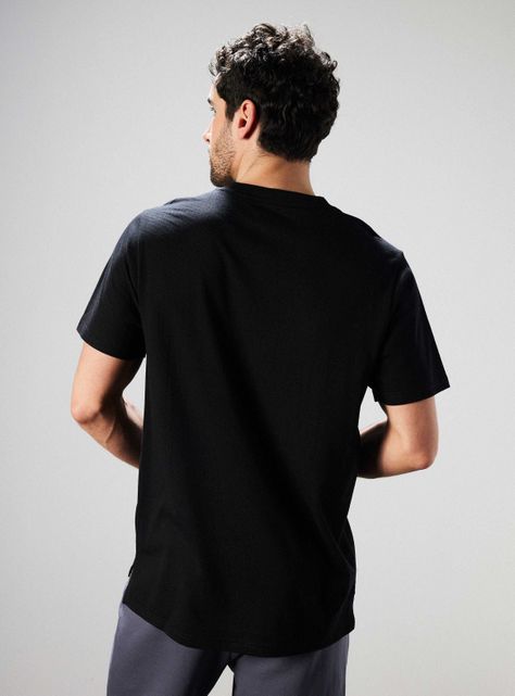 Polera Jaquard Estampado en Costado-1