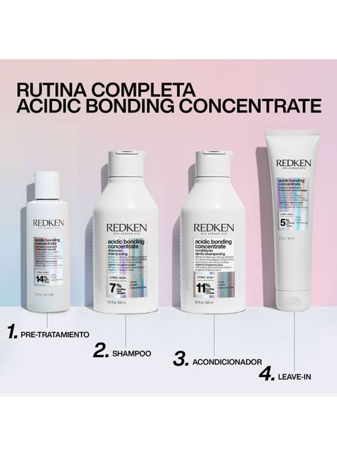 Shampoo XL Sin Sulfatos ABC Reparación Total Bonding Concentrate 500ml Redken-5
