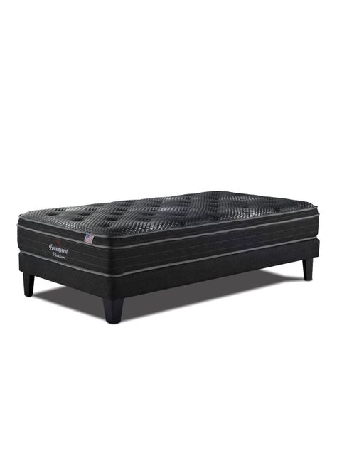 Cama Europea Platinum 1.5 Plazas-0
