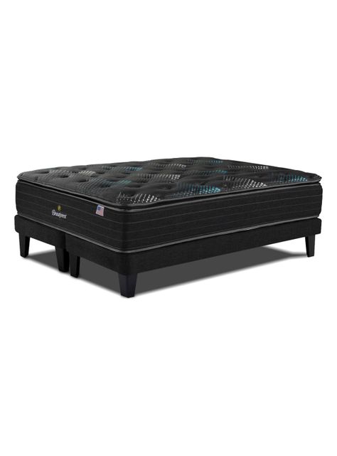 Cama Europea Dolphin King + Respaldo Tignes Arena-2