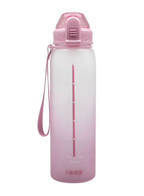 Botella Medidas Rubber 1 Litro Lila-1