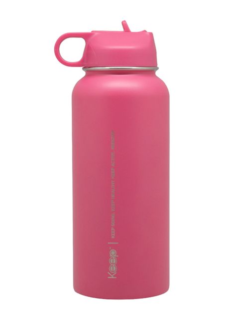 Botella Insulada 1 Litro Rosado-0