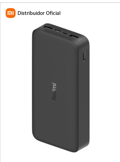 Batería Portátil 20000mAh Redmi 18W Fast Charge Power Bank-0