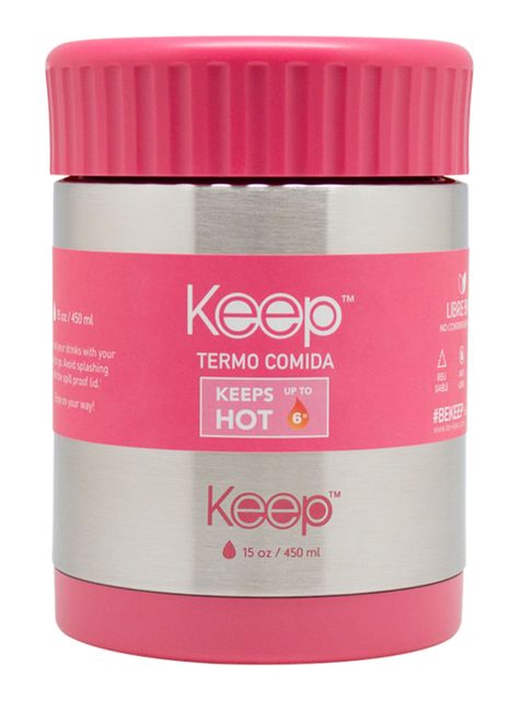 Termo Comida Col 450 ml Rosado-0
