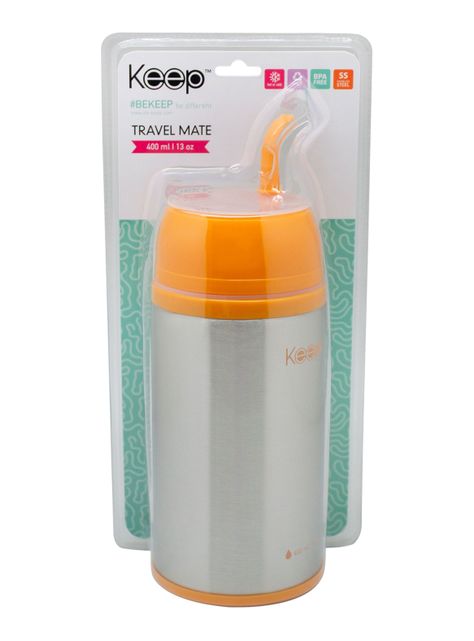 Termo Mate 400 ml Amarillo-2