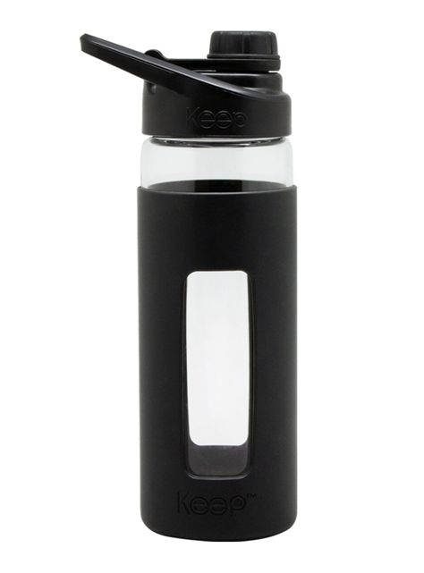Botella Vidrio 470 ml Negro-0