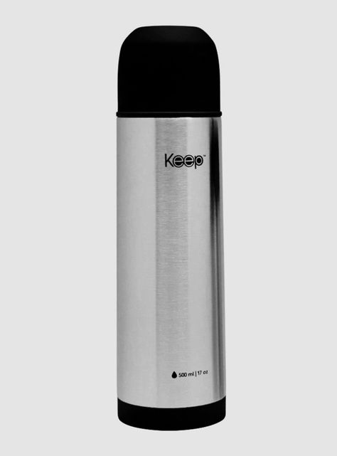 Termo Mate 400 ml + Termo Bala 500 ml Negro Inox-1