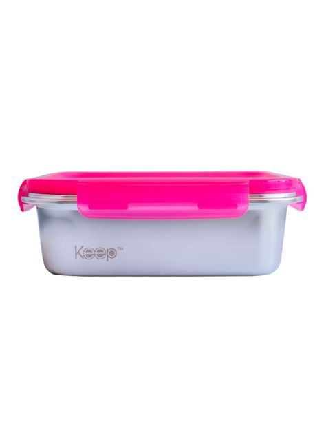 Hermético Metálico 650 ml Rosado-0