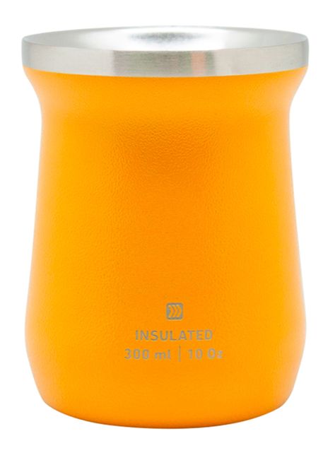 Mate Caja Hammered Amarillo 300 ml-1