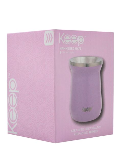 Mate Caja Hammered Lila 300 ml-2