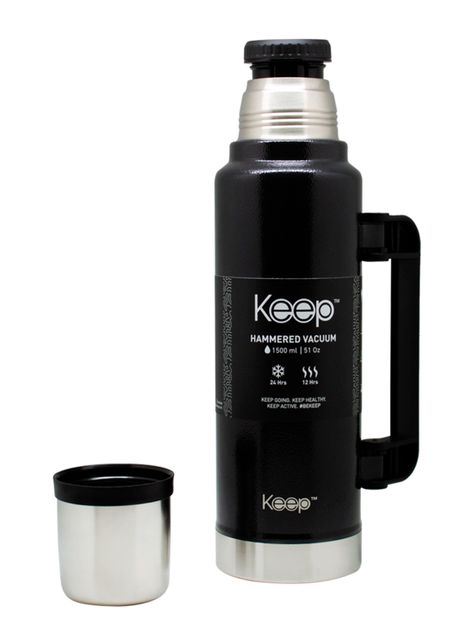 Termo Hammered 1.5 Litros Negro-1