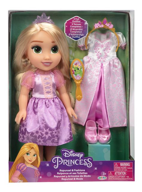 Muñeca Princesa Rapunzel Full Fashion + Accesorios-0