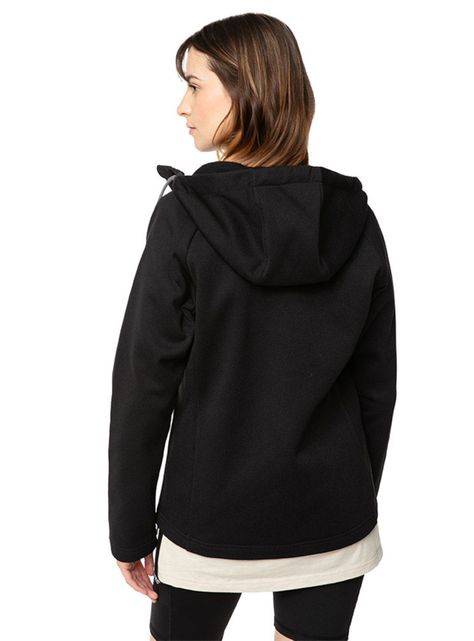 Chaqueta con Tiras Ajustable y Capucha-1