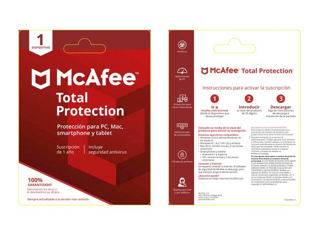 Antivirus McAfee Total Protection-0