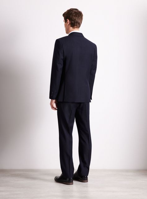 Traje Lana Poliéster Liso-5