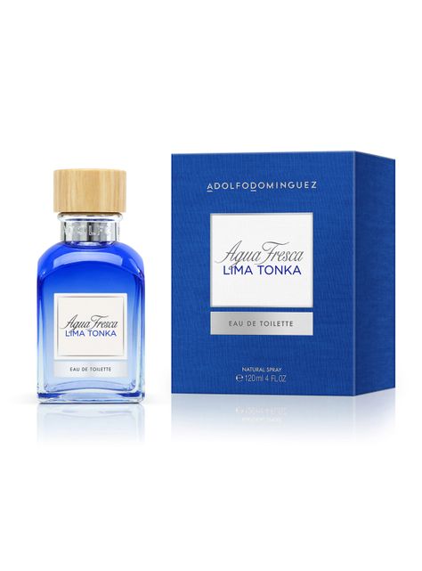 Perfume Adolfo Domínguez Agua Fresca Lima Tonka Hombre EDT 120 ml-2