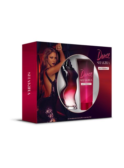 Set Shakira Belleza Dance Red Midnight EDT 50 ml + Body lotion 75 ml-0