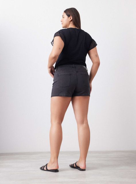 Falda Skort Denim-5