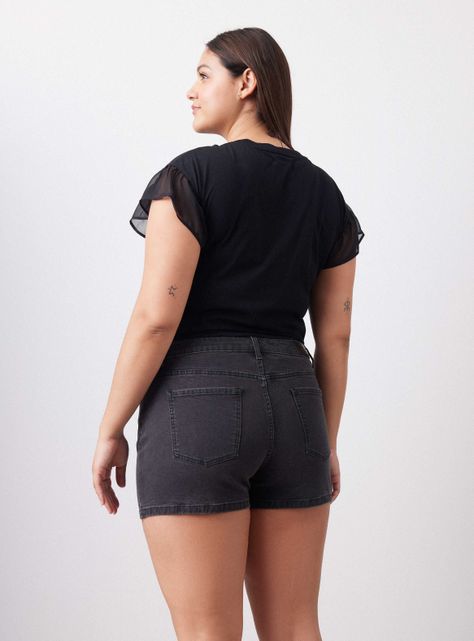 Falda Skort Denim-1