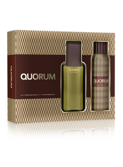Set Quorum Belleza EDT 100 ml + Desodorante 150 ml-0