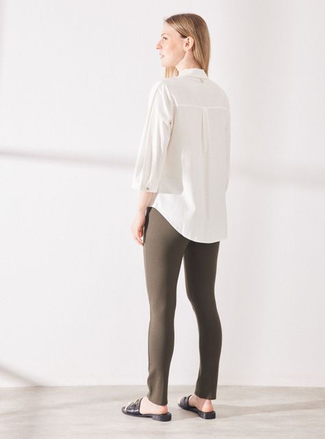 Blusa Lino Cuello Camisero-5
