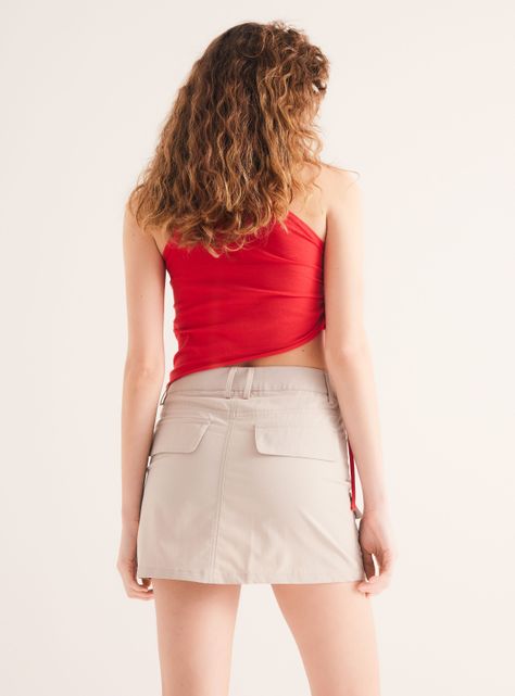 Falda Cargo Multipocket-1