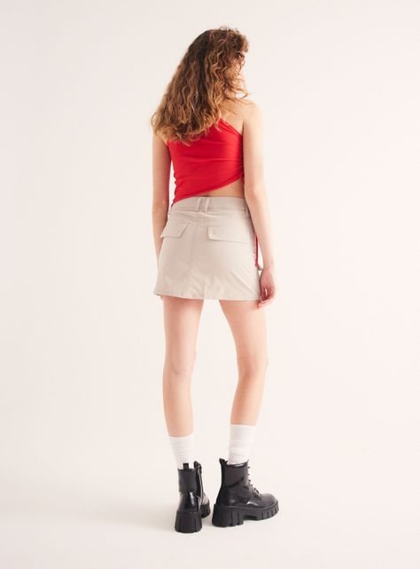 Falda Cargo Multipocket-5