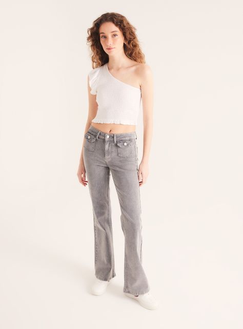 Polera One Shoulder Colores-4