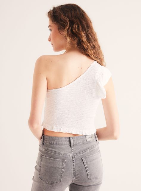 Polera One Shoulder Colores-1