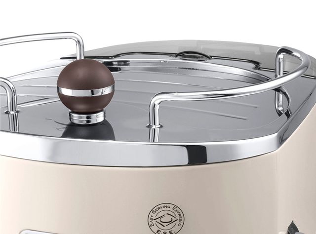 Cafetera Espresso Icona Beige-3