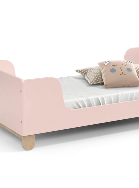 Mini Kidscool Cama Zupi Madera Rosada-1