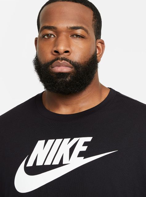 Polera Nike Sportswear Negra Hombre-1