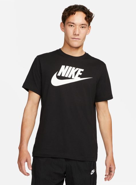 Polera Nike Sportswear Negra Hombre-0