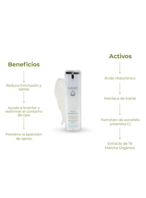 Crema Kumiko Contorno de Ojos Matcha 30 ml-5