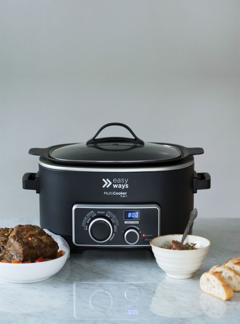 Olla de Cocción MultiCooker 5 en 1 de 5.5 Litros-1