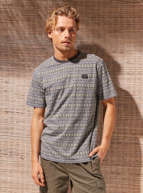 Polera Estampado con Lavado-0