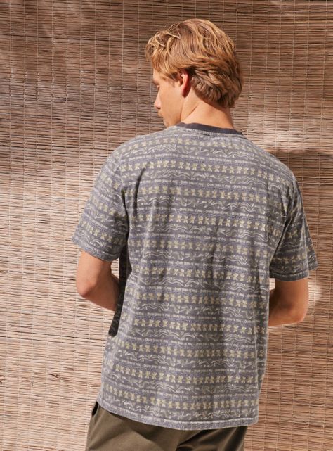 Polera Estampado con Lavado-1
