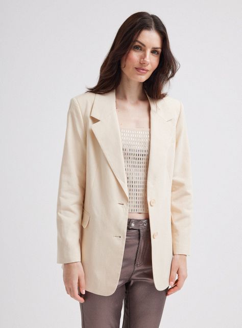 Blazer Textura Lino-0