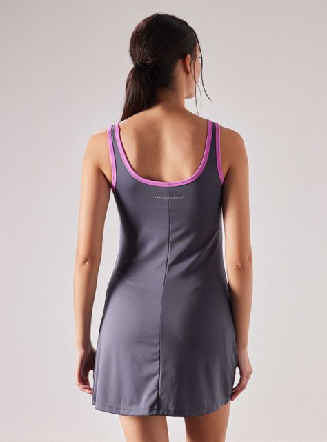 Enterito Vestido Deportivo Detalles en Contraste-1