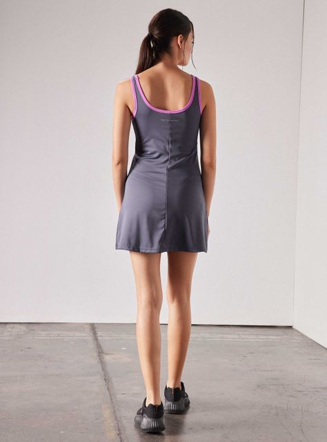 Enterito Vestido Deportivo Detalles en Contraste-5