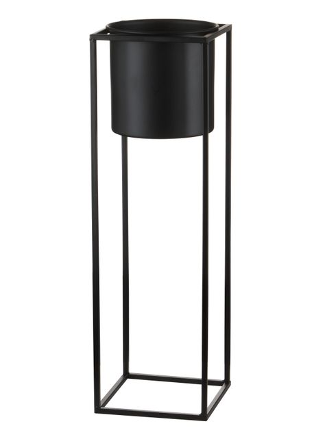 Porta Planta Negro 56.5 cm-1