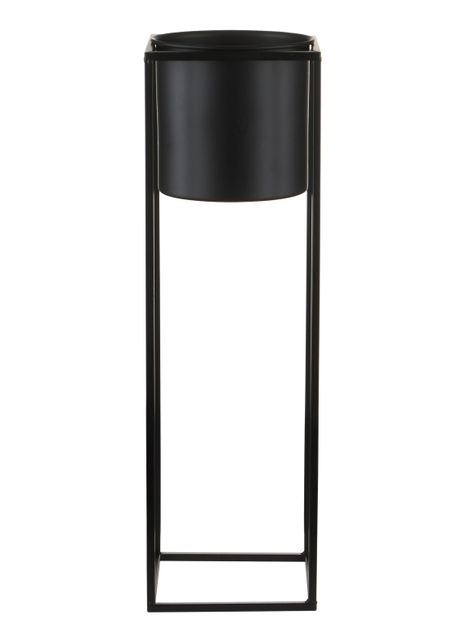 Porta Planta Negro 56.5 cm-0