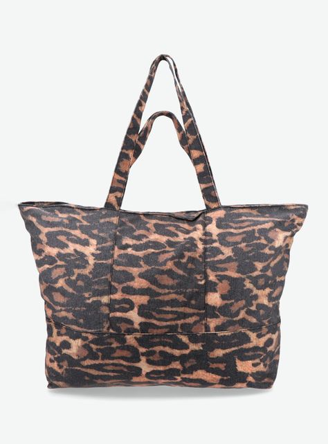 Bolso de Playa Lavado Estampado-4